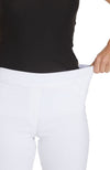 Slim-Sation® White Twill Ankle Pants