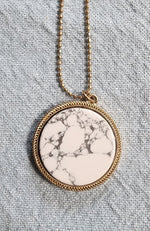 Circle Marble Necklace